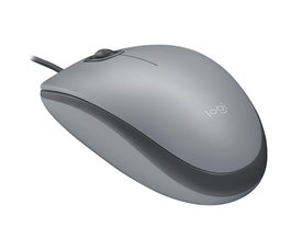 Logitech Souris Filaire USB M110 Silent - Souris Silencieuse et Ambidextre - Conception Confortable - 1000 DPI - Pour Droitiers et Gauchers