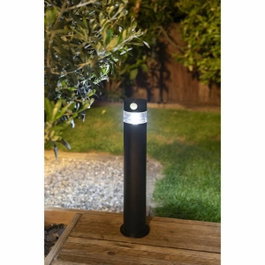 Galix Borne solaire G4585C Inox avec détecteur