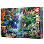 Educa Puzzle 1000 pièces Colibris Tropicaux 20555 pour adultes, dimensions 68 x 48 cm, dès 14 ans