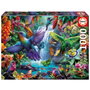 Educa Puzzle 1000 pièces Colibris Tropicaux 20555 pour adultes, dimensions 68 x 48 cm, dès 14 ans
