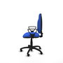 PIQUERAS Y CRESPO Chaise de bureau Algarra, tissu bleu