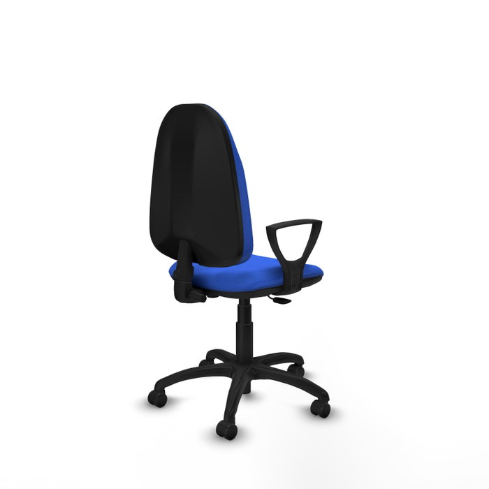 PIQUERAS Y CRESPO Chaise de bureau Algarra, tissu bleu