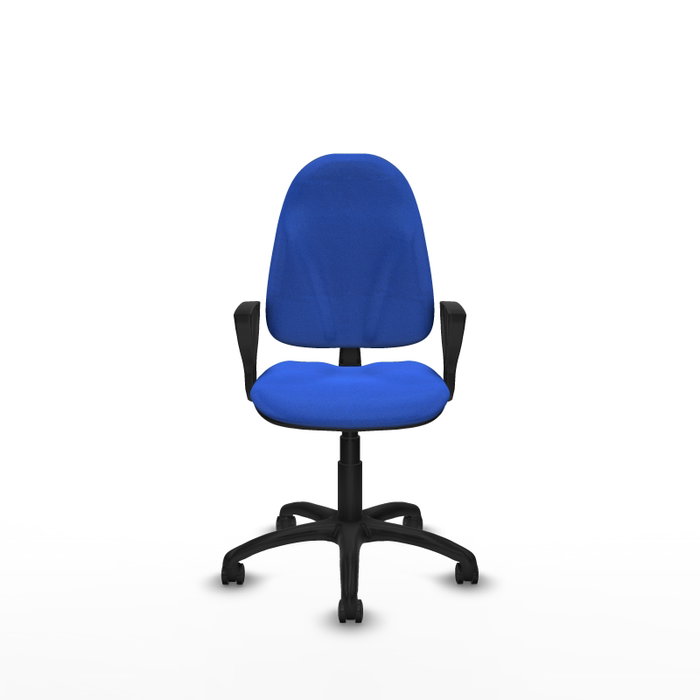 PIQUERAS Y CRESPO Chaise de bureau Algarra, tissu bleu