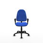 PIQUERAS Y CRESPO Chaise de bureau Algarra, tissu bleu