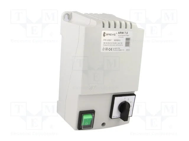 BREVE TUFVASSONS ARW-7.0 Régulateur de vitesse 230V AC BREVE TUFVASSONS ARW-7.0 Régulateur de vitesse 230V AC