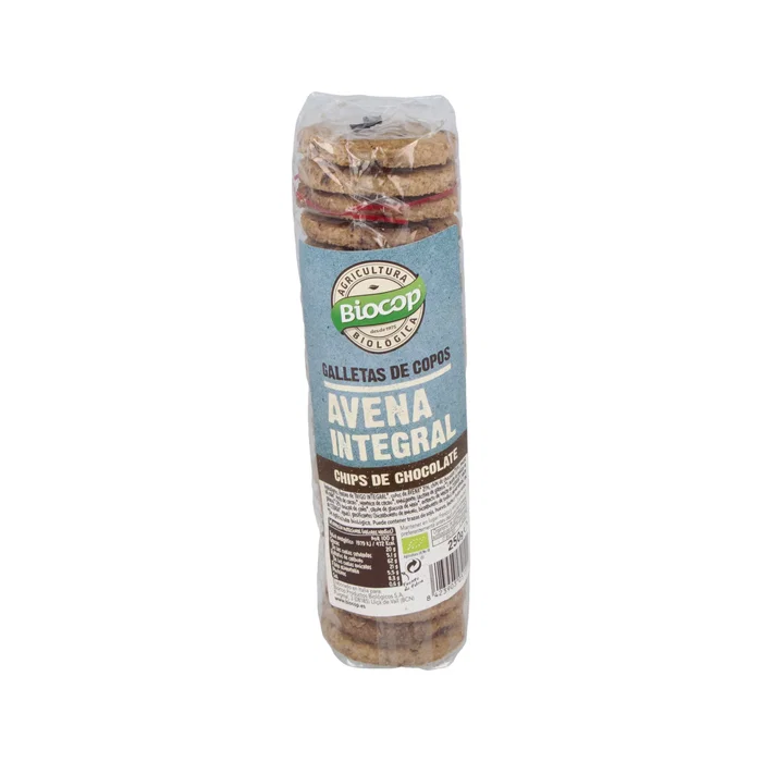 BIOCOP Galettes d'avoine avec pépites de chocolat BIO 250g BIOCOP Galettes d'avoine avec pépites de chocolat BIO 250g
