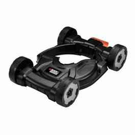 Black + Decker Socle de tonte 4 roues CM100 - Noir