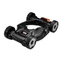 Black + Decker CM100 - Socle de tonte 4 roues pour pelouses de 28 à 30 cm - Noir - 58,4 x 38,6 x 14,8 cm