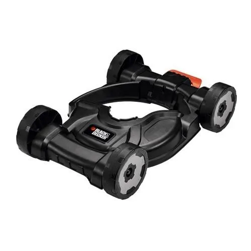 Black + Decker CM100 - Socle de tonte 4 roues pour pelouses de 28 à 30 cm - Noir - 58,4 x 38,6 x 14,8 cm