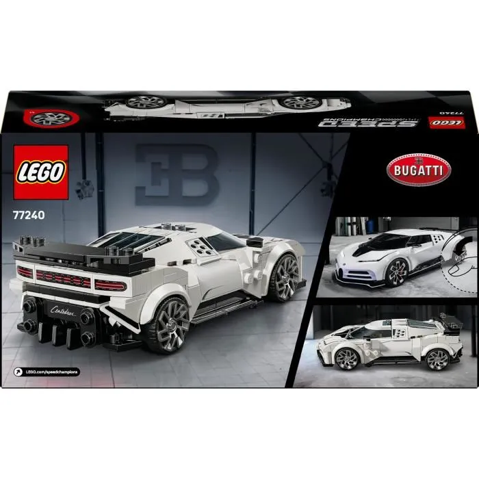 LEGO Speed Champions 77240 Hypercar Bugatti Centodieci - Jeu de construction 291 pièces avec figurine, jouet voiture pour enfants dès 9 ans LEGO Speed Champions 77240 Hypercar Bugatti Centodieci - Jeu de construction 291 pièces avec figurine, jouet voiture pour enfants dès 9 ans