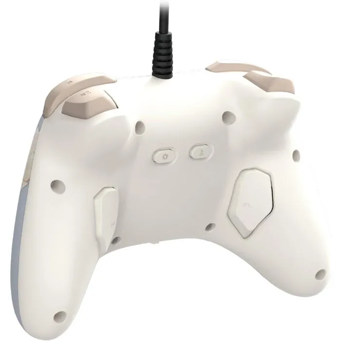Hori Horipad Turbo - Manette Filaire Officielle Nintendo Switch / Switch 2 - Design Pokémon Évoli - Boutons Arrière Programmables, Mode Turbo - Compatible Switch OLED