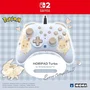Hori Horipad Turbo - Manette Filaire Officielle Nintendo Switch / Switch 2 - Design Pokémon Évoli - Boutons Arrière Programmables, Mode Turbo - Compatible Switch OLED