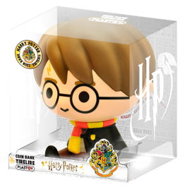 PLASTOY Figure Tirelire Chibi Harry Potter en PVC - 16 cm