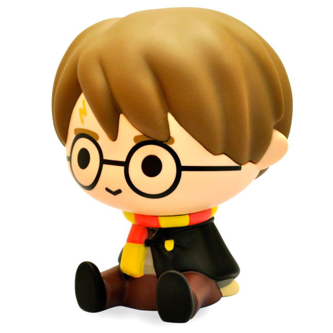 PLASTOY Figure Tirelire Chibi Harry Potter en PVC - 16 cm PLASTOY Figure Tirelire Chibi Harry Potter en PVC - 16 cm