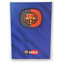 Mocilab - Cahier FC Barcelona A5 avec escudo en 3D officiel - Carnet à pages blanches 120 pages - Cuaderno A5 F.C. Barcelona