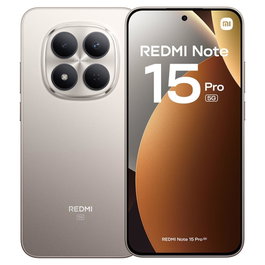 Xiaomi Redmi Note 15 Pro 5G 12GB 512GB 6.83" Écran AMOLED 200MP OIS Titanium Smartphone