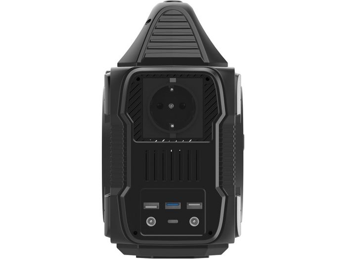 Sandberg Power Station AC 300 - Station d'énergie portable 300W avec prise secteur 230V, batterie haute capacité pour téléphone, tablette, ordinateur portable, camping, secours Sandberg Power Station AC 300 - Station d'énergie portable 300W avec prise secteur 230V, batterie haute capacité pour téléphone, tablette, ordinateur portable, camping, secours
