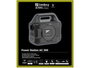 Sandberg Power Station AC 300 - Station d'énergie portable 300W avec prise secteur 230V, batterie haute capacité pour téléphone, tablette, ordinateur portable, camping, secours