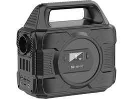 Sandberg Power Station AC 300 - Station d'énergie portable 300W avec prise secteur 230V, batterie haute capacité pour téléphone, tablette, ordinateur portable, camping, secours