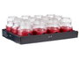 ACORDE Bougie avec couvercle en verre Fruits rouges