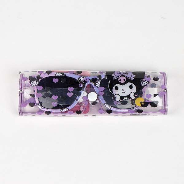 Cerdá Hello Kitty Gafas de sol display t.unica pour femme avec branches roses - Lunettes de soleil pour femme avec branches roses