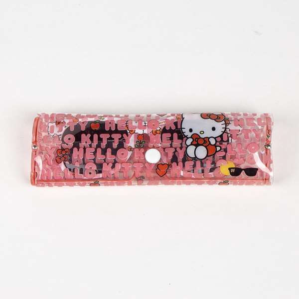 Cerdá Hello Kitty Gafas de sol display t.unica pour femme avec branches roses - Lunettes de soleil pour femme avec branches roses