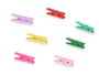 PINCELLO Set de 13 pinces en bois multicolores