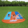 Bestway Piscine à glissade et toboggan triple 488 x 207,5 cm +3 ans Jardin 52329