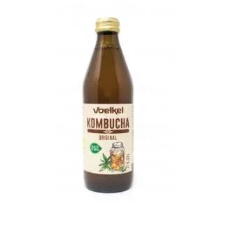 Voelkel Kombucha Original 330 ml Bio - Boisson fermentée au thé vert et plantes Voelkel Kombucha Original 330 ml Bio - Boisson fermentée au thé vert et plantes