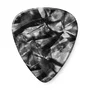DUNLOP Pack de 72 médiators Genuine Celluloid Classic noir perlé - X Heavy