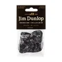 DUNLOP Pack de 72 médiators Genuine Celluloid Classic noir perlé - X Heavy