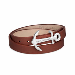 Paul Hewitt Bracelet en Cuir Marron PH-WB-S-1M