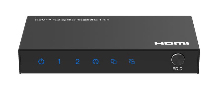 MicroConnect Splitter HDMI 1x2 4K@60Hz 4:4:4 MC-HDMISPLITTER0102-4K MicroConnect Splitter HDMI 1x2 4K@60Hz 4:4:4 MC-HDMISPLITTER0102-4K