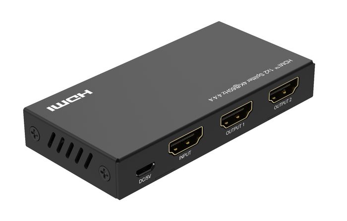 MicroConnect Splitter HDMI 1x2 4K@60Hz 4:4:4 MC-HDMISPLITTER0102-4K MicroConnect Splitter HDMI 1x2 4K@60Hz 4:4:4 MC-HDMISPLITTER0102-4K