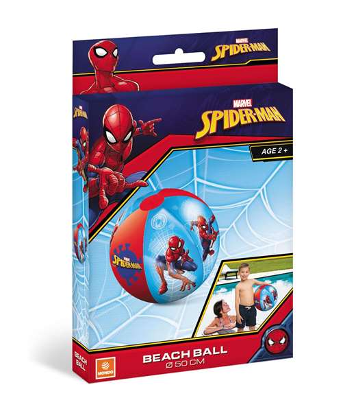 Unice Spiderman Ballon de Plage 50 Ø - Ballon de Football de Plage pour Enfants à Partir de 2 ans