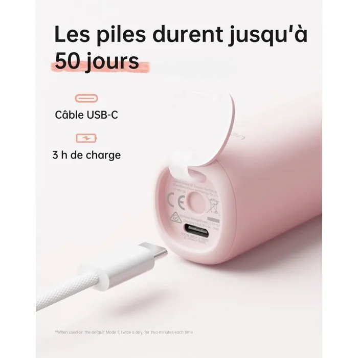 Laifen Wave Brosse à dents électrique - Rose