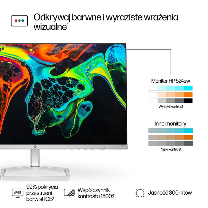 HP Écran 94C21E9#ABB Full HD 23,8 pouces 100 Hz HP Écran 94C21E9#ABB Full HD 23,8 pouces 100 Hz