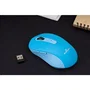 Bluestork Office 35 Souris sans-fil Bluetooth - Bleu