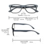EL CHARRO Lunettes de lecture Illinois Gris +1,0