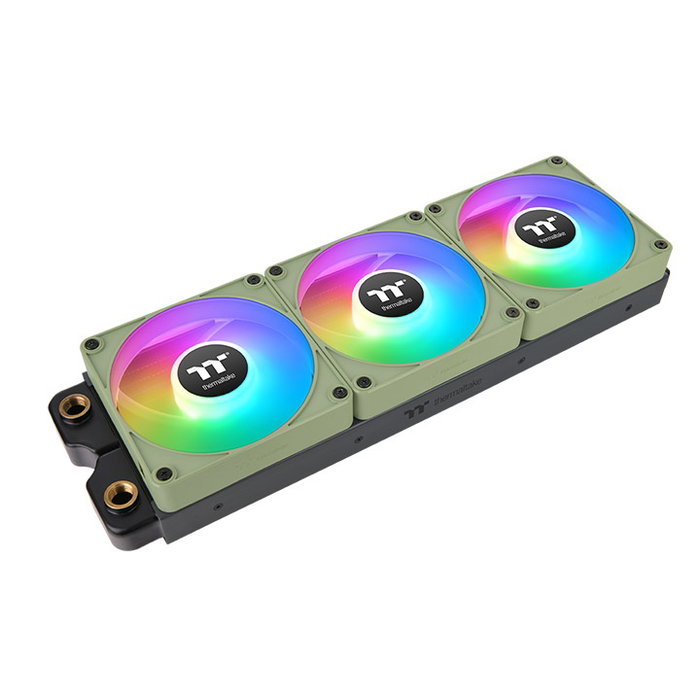 Thermaltake CT120 Ex Kit 3 Ventilateurs Magnétiques de Boîtier 120mm ARGB Noir