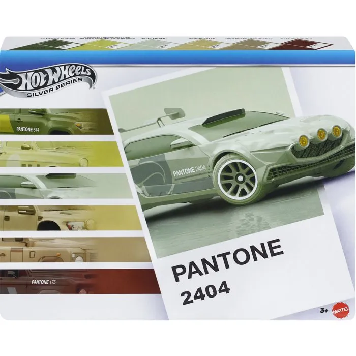 Hot Wheels Coffret de 6 véhicules - Collaboration Pantone JNK94 Hot Wheels Coffret de 6 véhicules - Collaboration Pantone JNK94