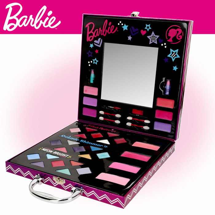 Kit de maquillage pour enfant Barbie Multicouleur 35 Pièces Kit de maquillage pour enfant Barbie Multicouleur 35 Pièces