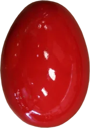 TANGA Oeuf Shaker En Bois - Rouge