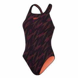 Maillot de bain femme Speedo Hyperboom Allover Orange 1,5 m