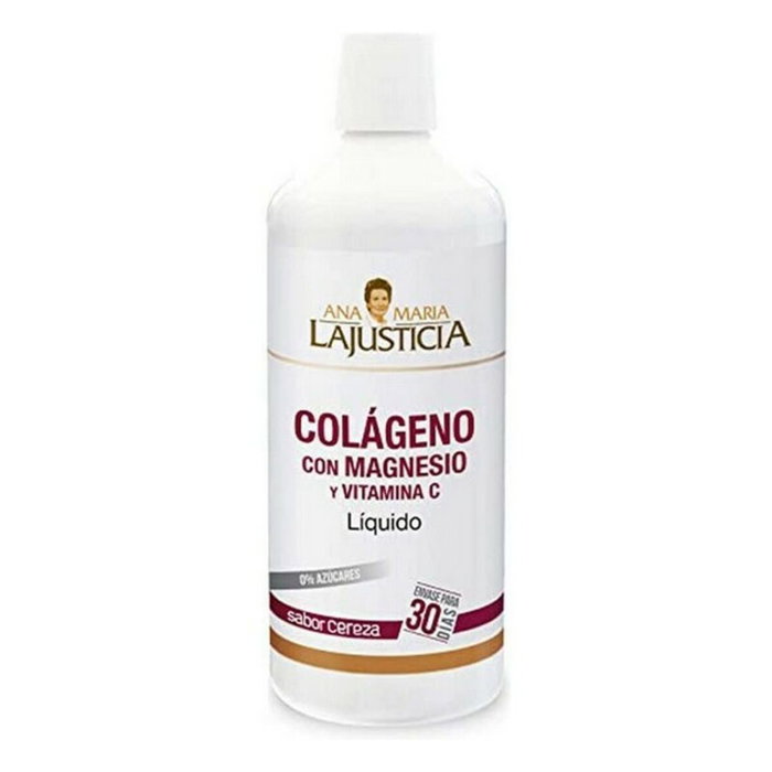 Ana Maria Lajusticia Collagène au Magnésium + Vitamine C, Cerise, 1000 ml