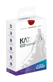 Ultimate Guard Katana Sleeves Standard Size - Rouge (100)