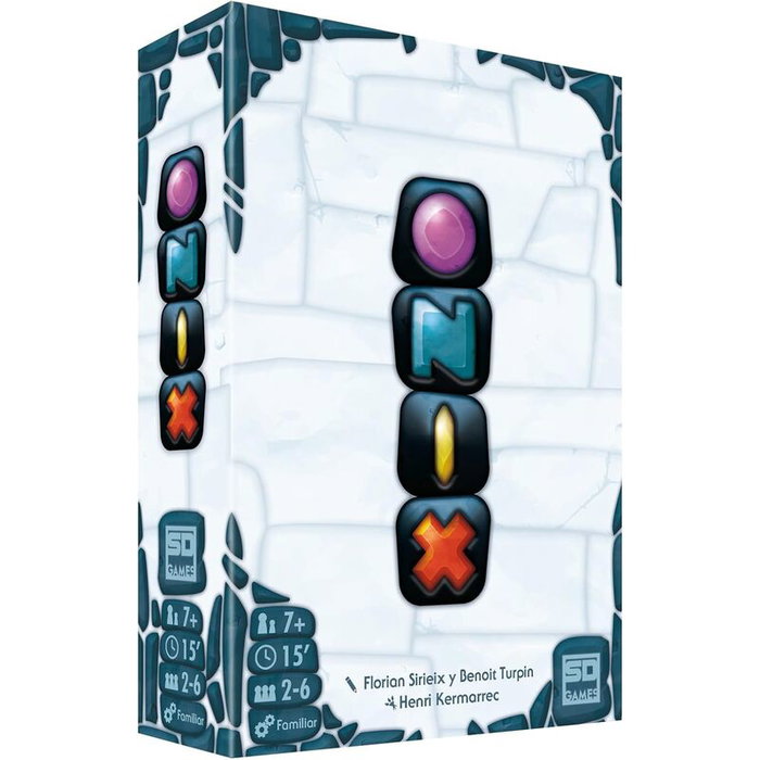 SD GAMES Juego de mesa Onix en espagnol - Jeu de société avec gemmes, âge +7 ans, 2-6 joueurs, durée 15 minutes SD GAMES Juego de mesa Onix en espagnol - Jeu de société avec gemmes, âge +7 ans, 2-6 joueurs, durée 15 minutes