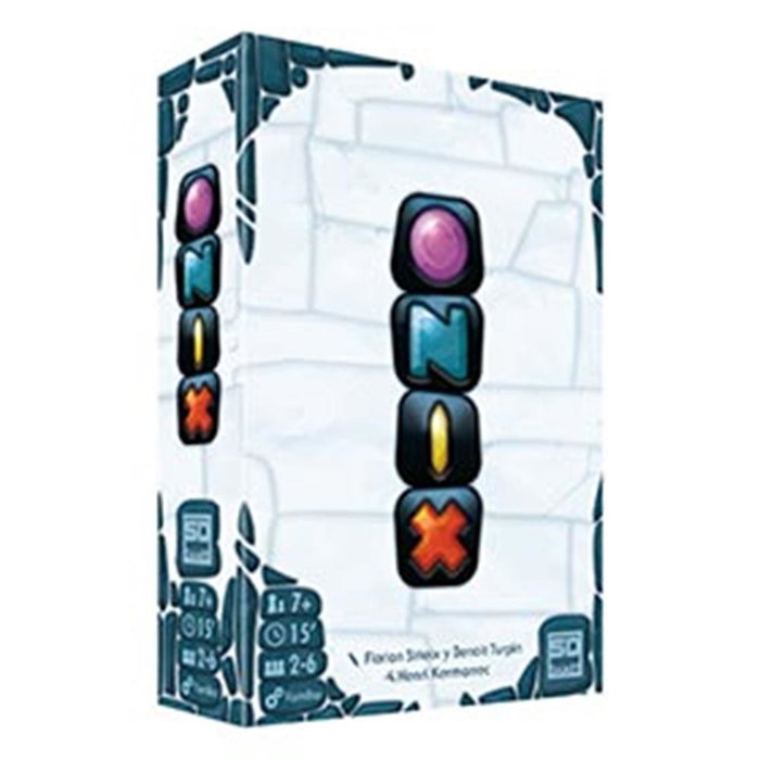 Sd Games Jeu de société Onix, Jeu de cartes stratégique 2-6 joueurs, dès 7 ans, collection de gemmes, rapide et tactique Sd Games Jeu de société Onix, Jeu de cartes stratégique 2-6 joueurs, dès 7 ans, collection de gemmes, rapide et tactique
