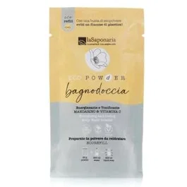 LA SAPONARIA Gel Douche Mandarine Vitamine C 25g - Poudre Effervescente Rehydratante Tonifiante Vegan