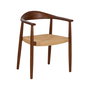 Chaise de Salle à Manger Marron Naturel 42,7 x 54,8 x 77,5 cm